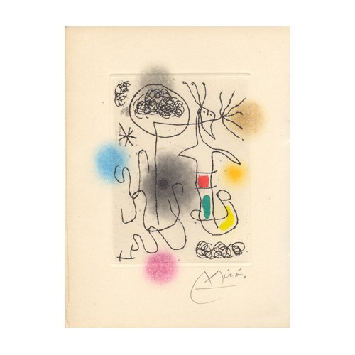 Joan Miró pour <i>Le Trèfle blanc</i> de René Char